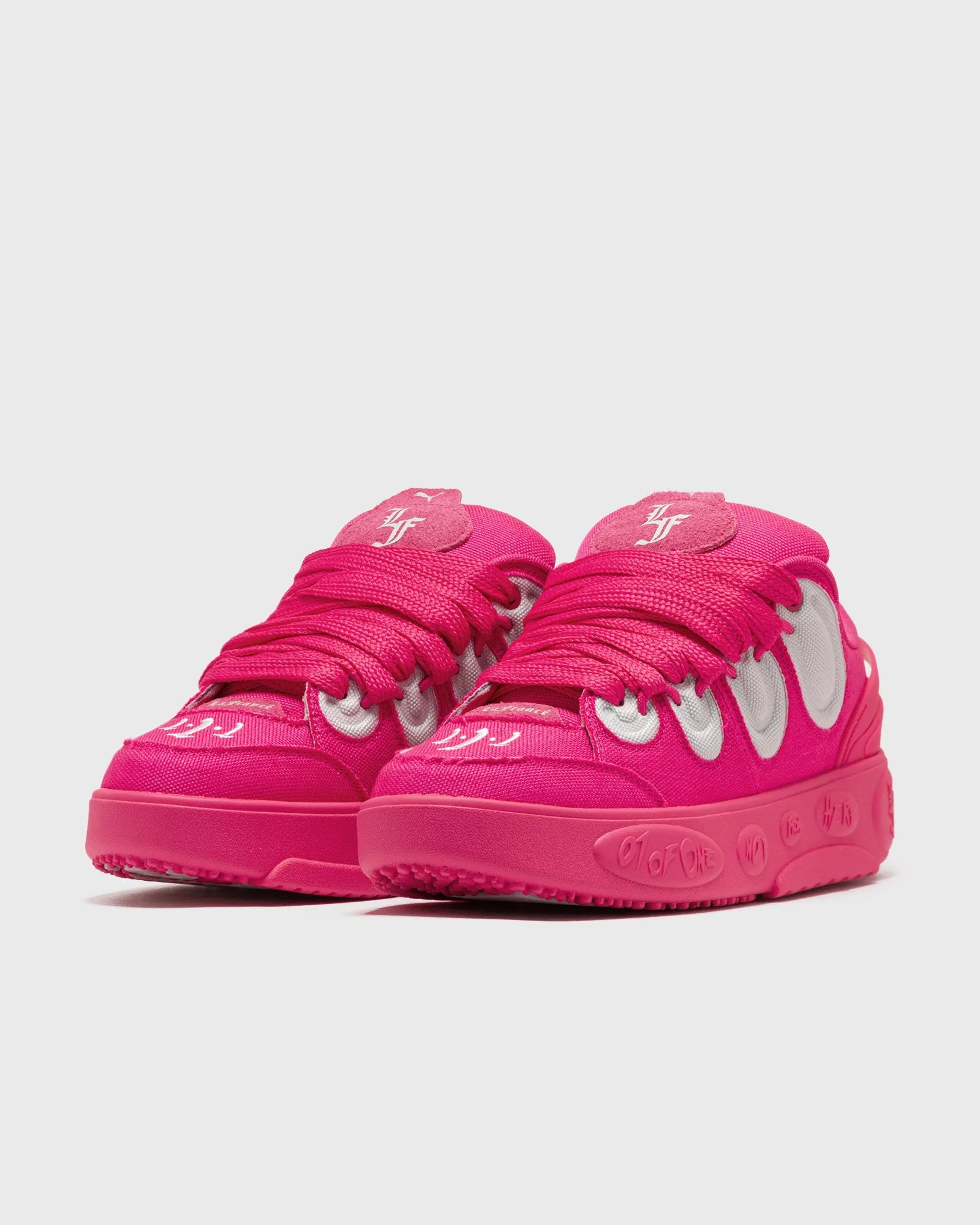 Pink Fashion Platform Sneakers