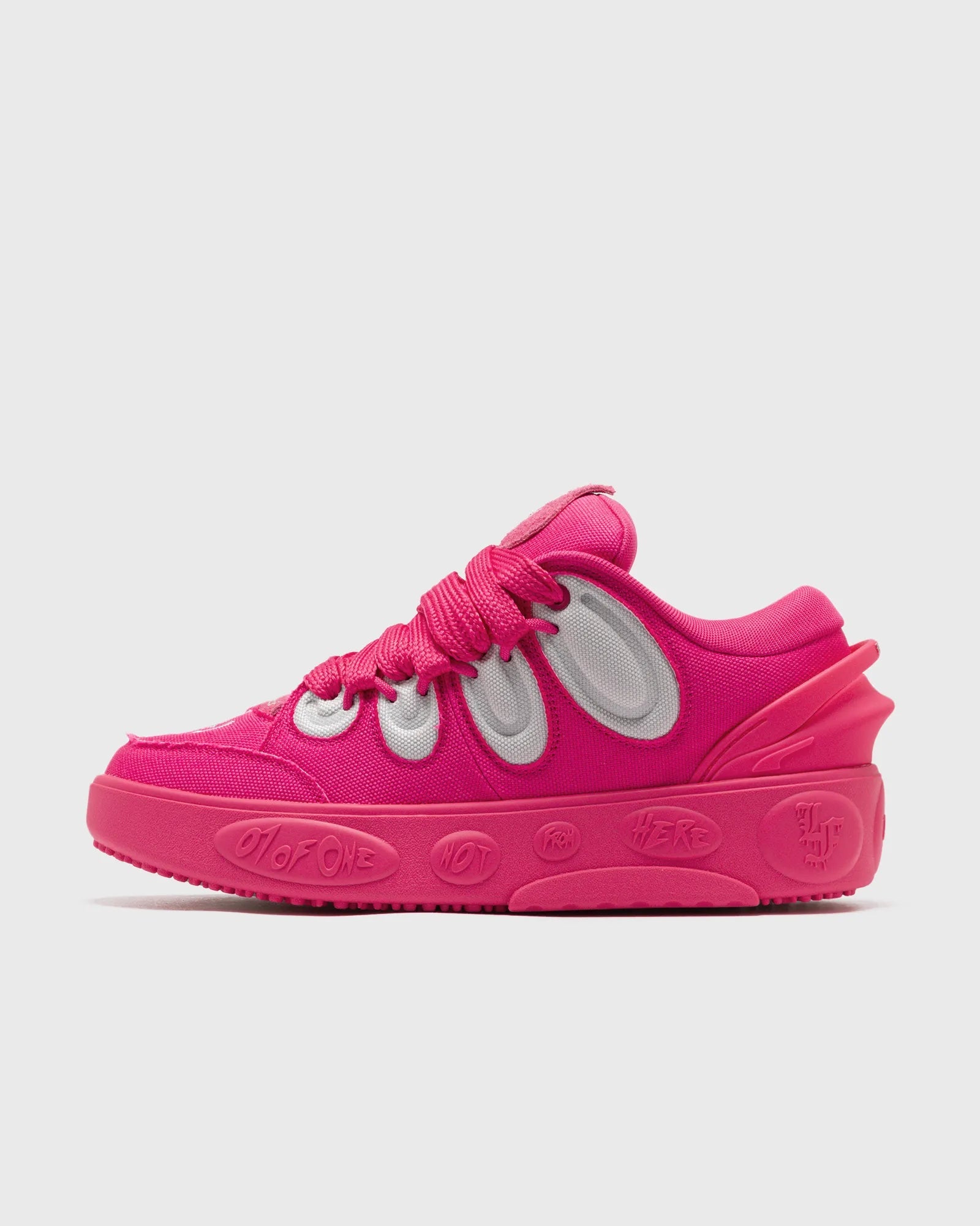 Pink Fashion Platform Sneakers