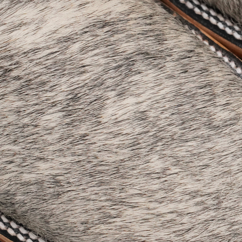 Imported natural cowhide cowboy boots