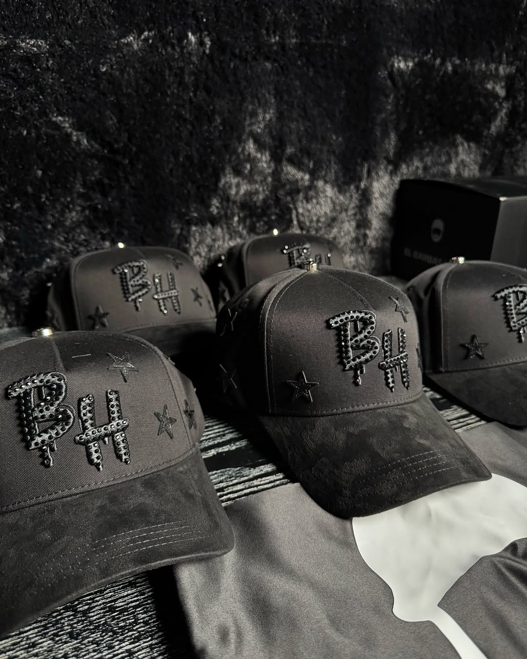 Black BH Star Cap