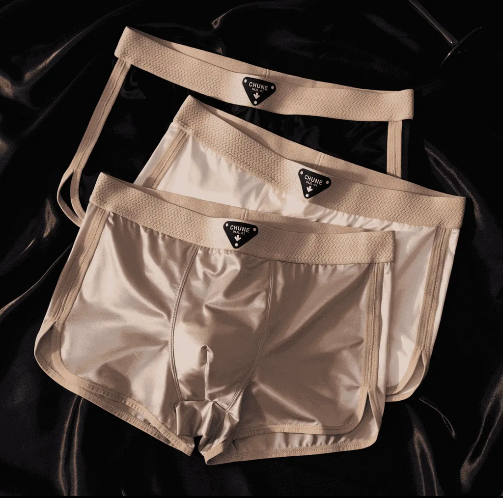 Silky Satin Sports Boxers