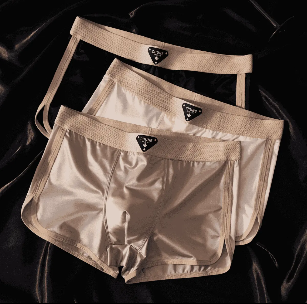 Silky Satin Sports Boxers