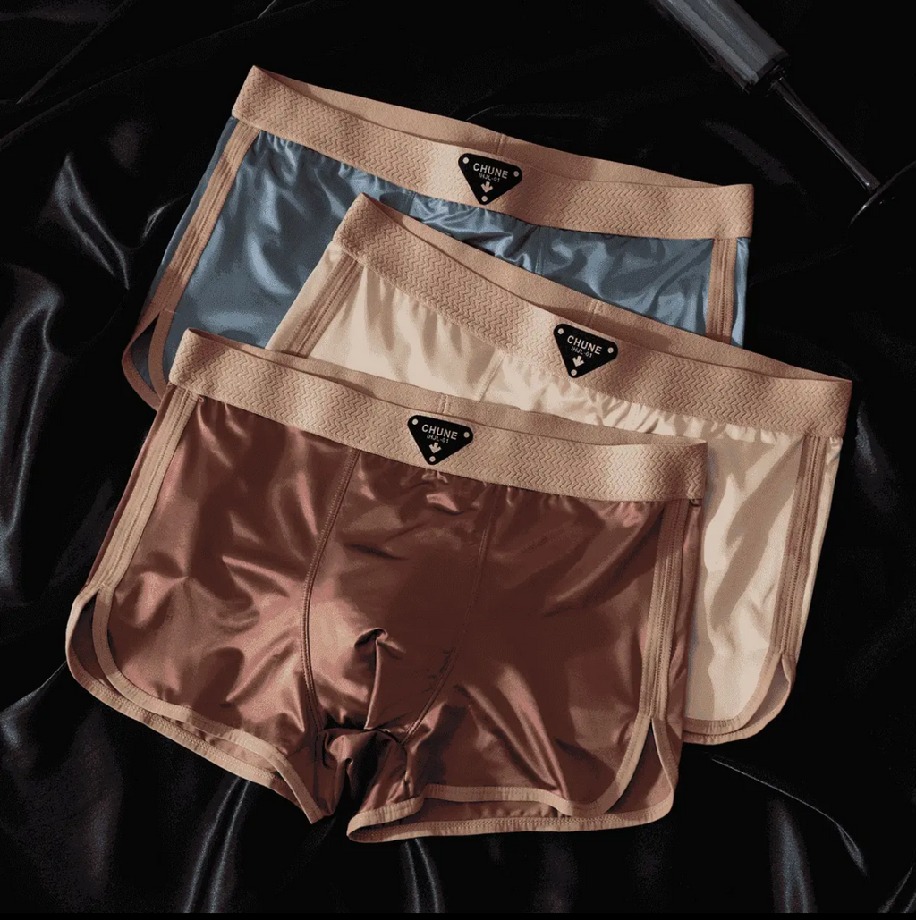 Silky Satin Sports Boxers