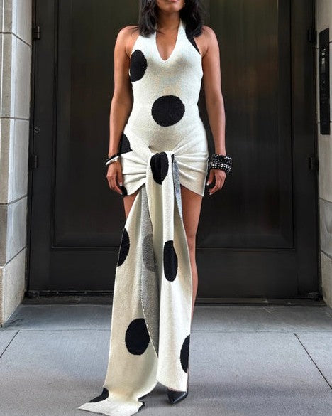 Sleeveless Stretch Knit Dress