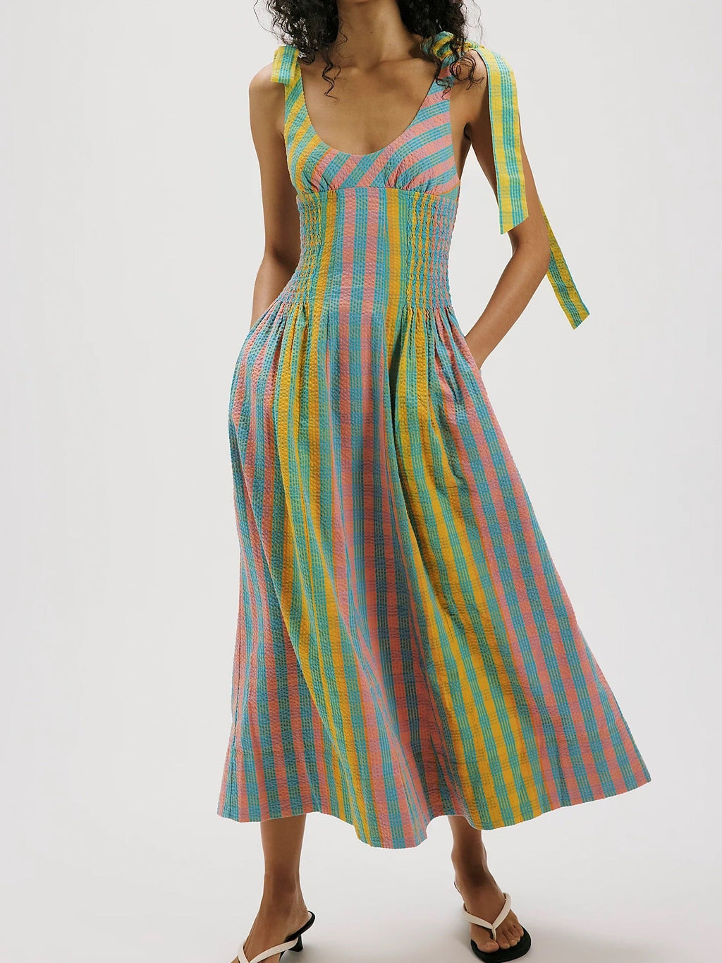 Sunray Midi Dress