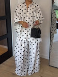 Polka-Dot Two-Piece Set