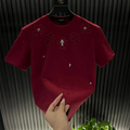 Rhinestone Cross Graphic T-Shirt