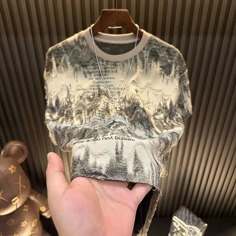 Vintage Mountain Graphic T-Shirt