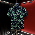 Men's Rhinestone Butterfly Shirt