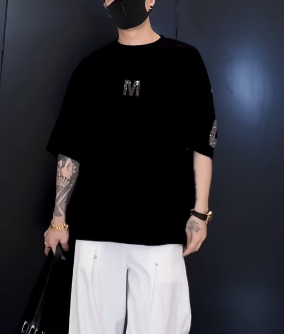 Hip Hop Rhinestone Tee