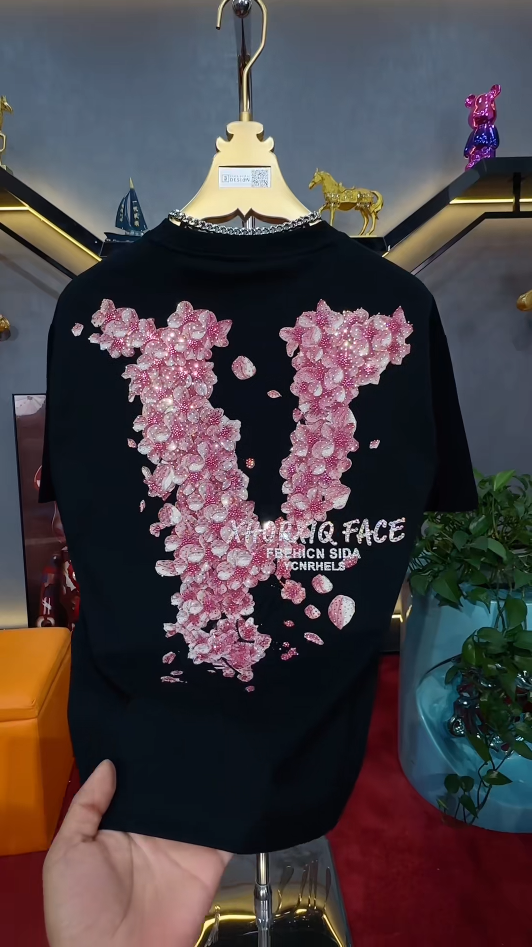 Pink Sakura Graphic T-Shirt