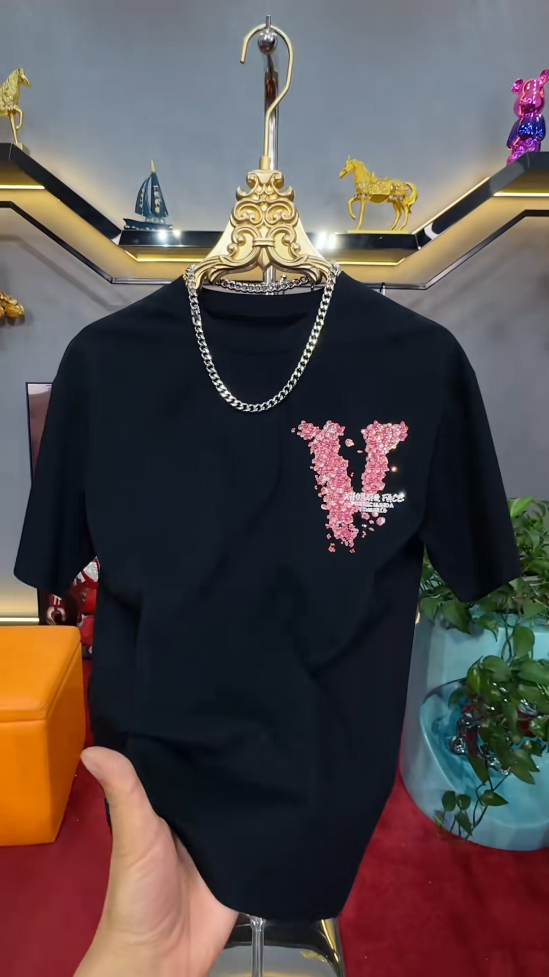 Pink Sakura Graphic T-Shirt
