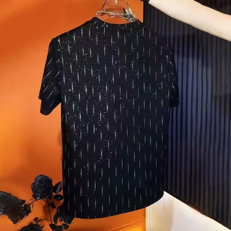Men's Starry Sky High Elastic T-Shirt