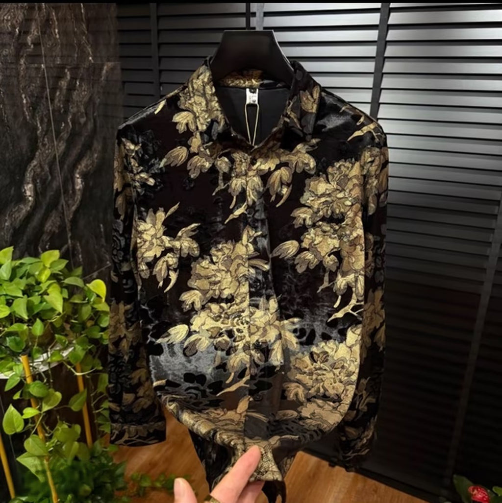 Men's Jacquard High-Quality Shirt