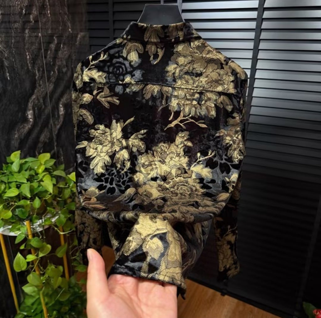 Men's Jacquard High-Quality Shirt