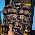 Men's Retro Print Shirt