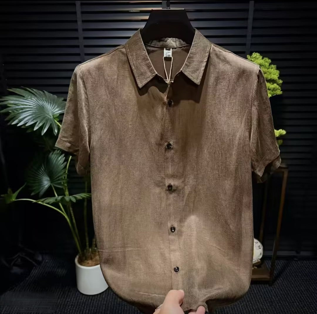 Simple Satin Shirt