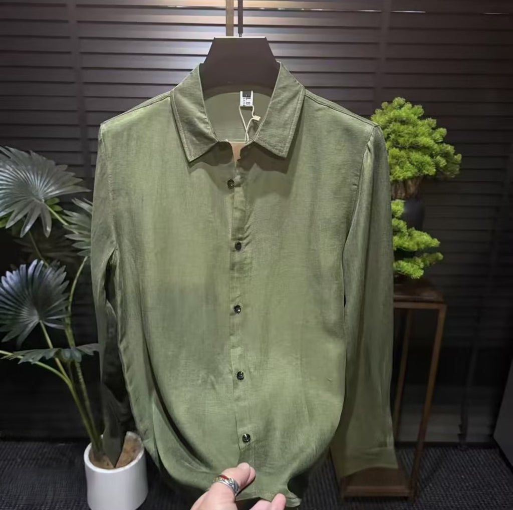 Simple Satin Shirt
