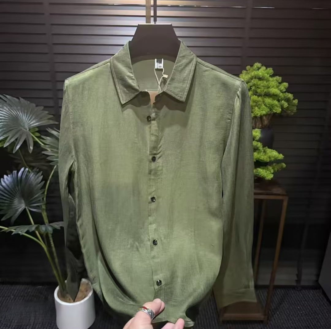 Simple Satin Shirt