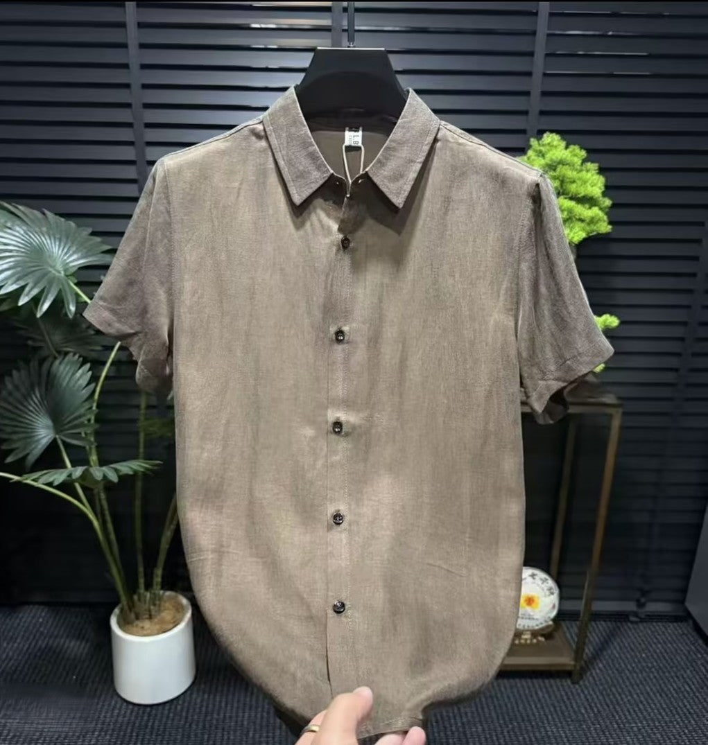 Simple Satin Shirt