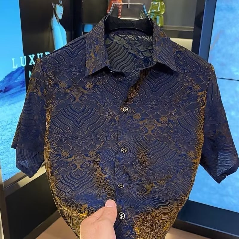 Luxury Gradient Cloud Shirt