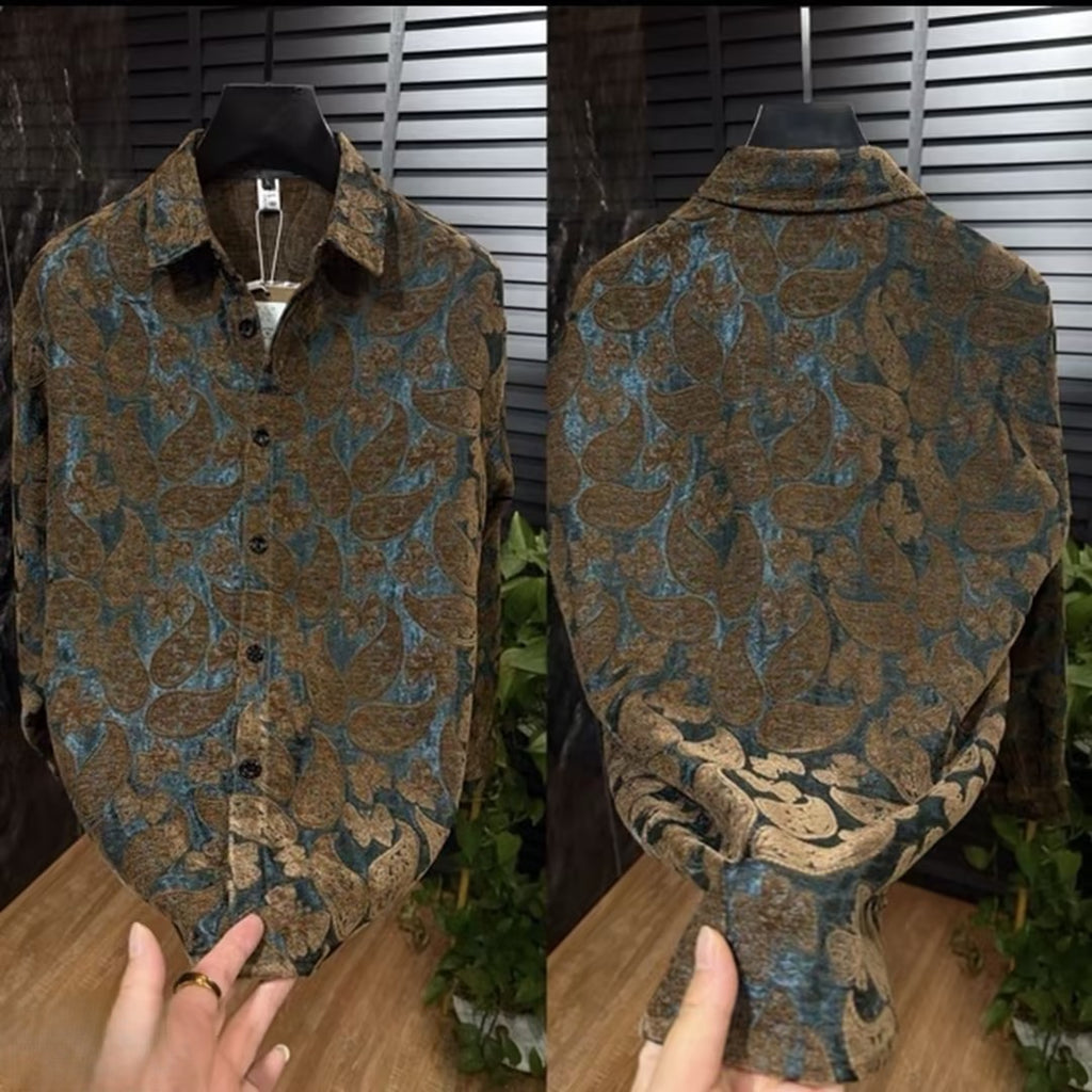 Affordable Luxury Jacquard Shirt