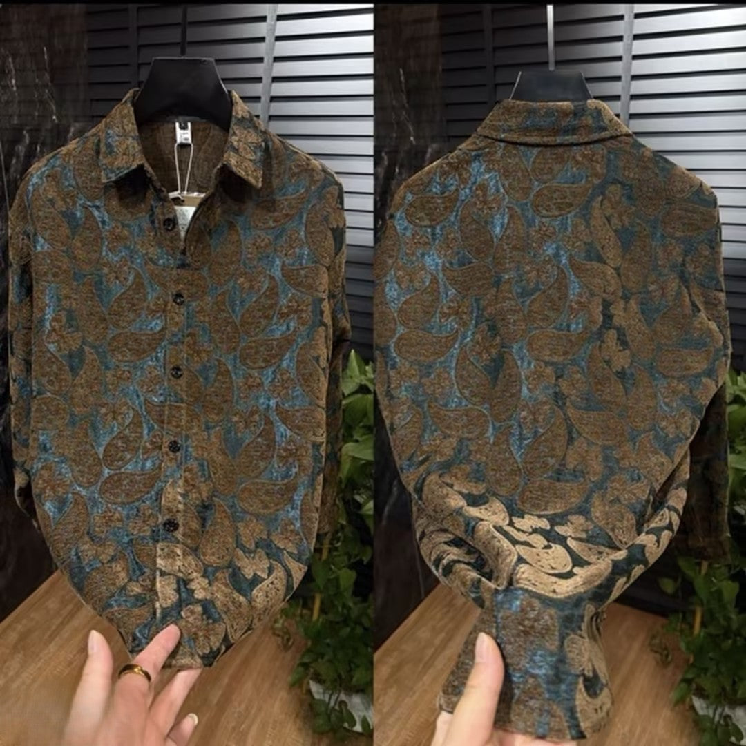 Affordable Luxury Jacquard Shirt