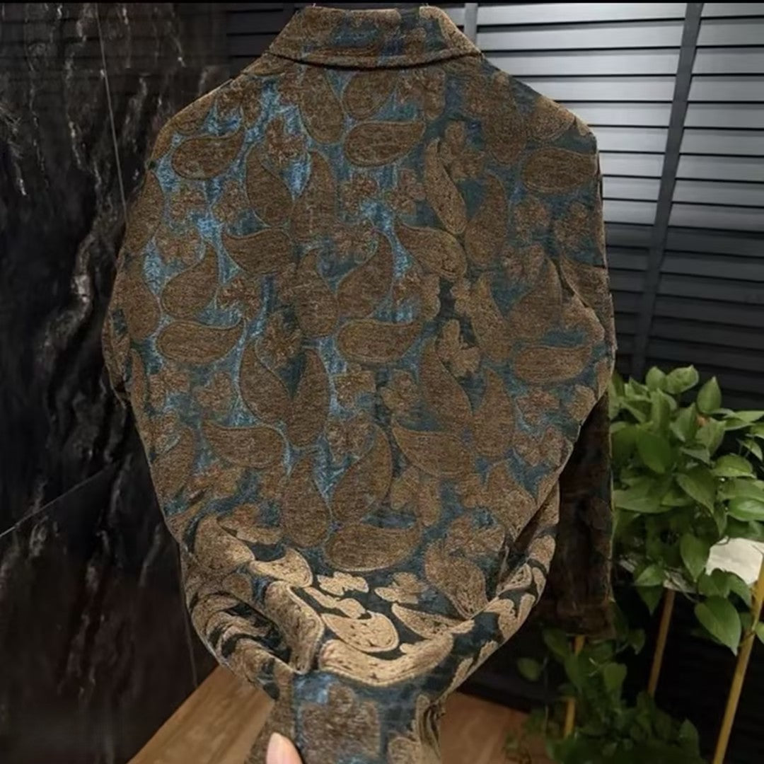 Affordable Luxury Jacquard Shirt