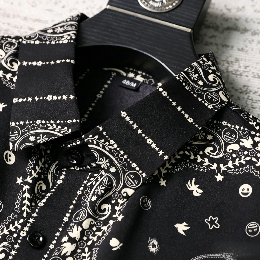 Men's Bohemian-Style Shirt