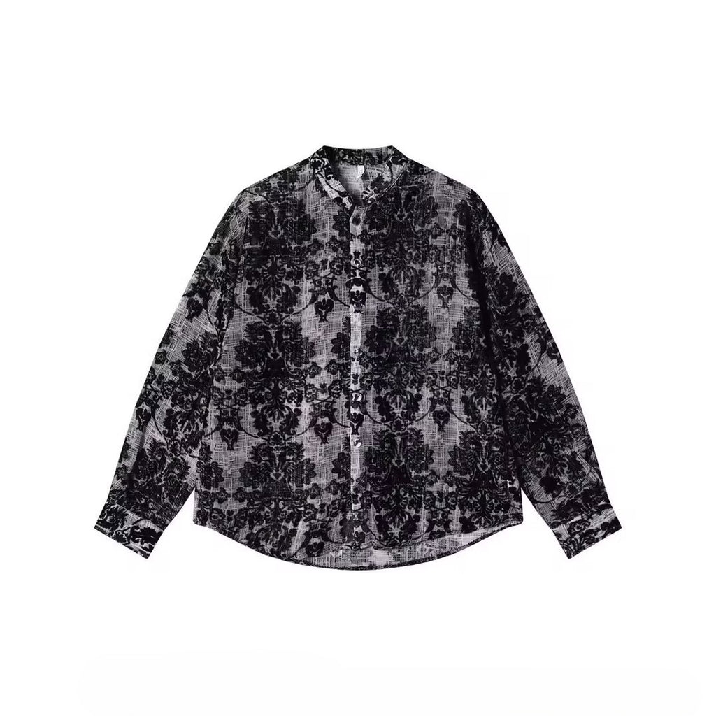 Stylish Floral Embroidered Shirt