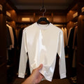 Minimalist Solid-Color Silky T-Shirt