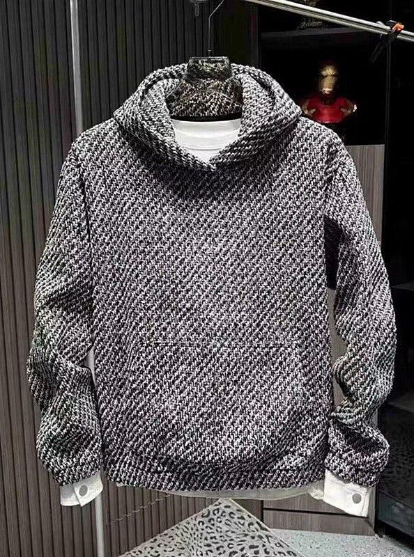 Minimalist Knit Hoodie
