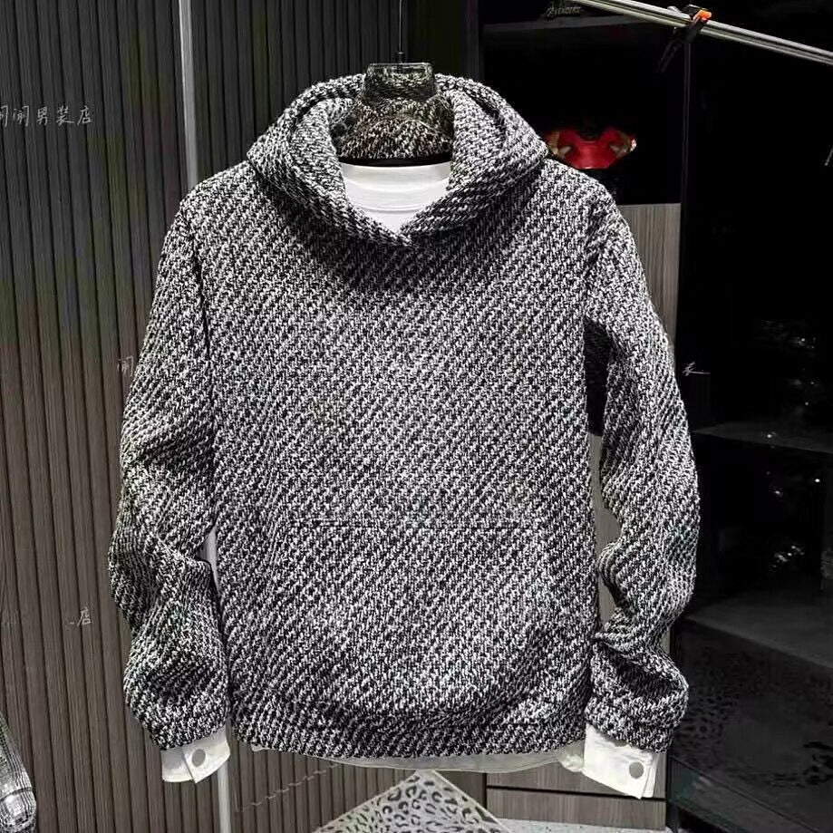 Minimalist Knit Hoodie