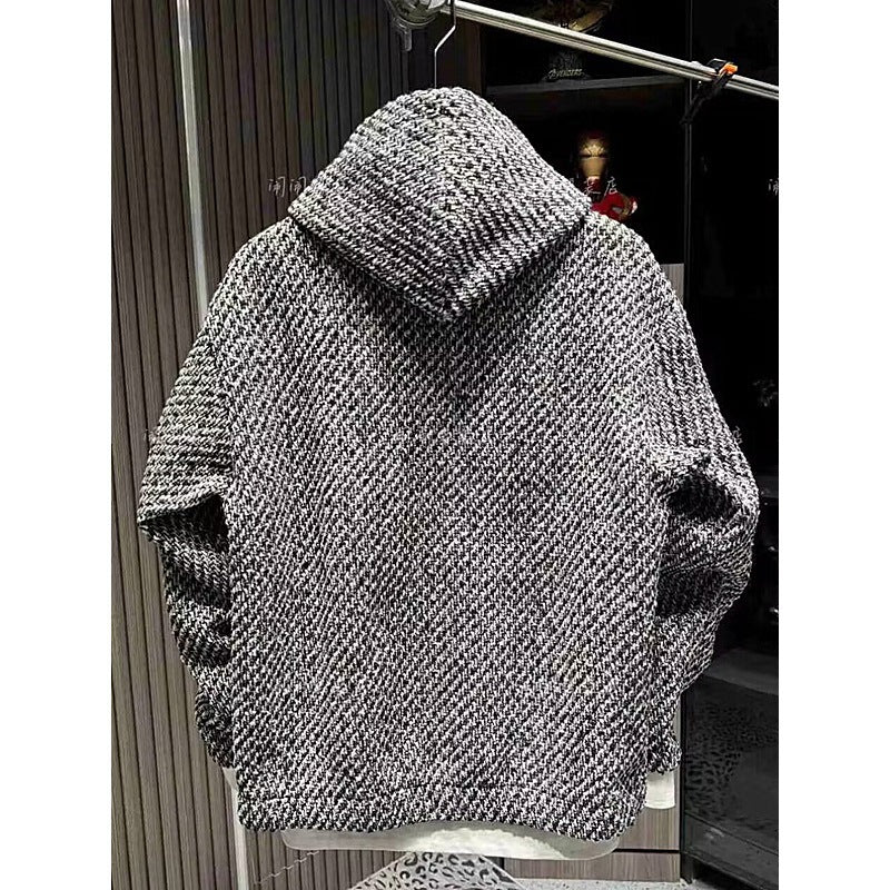 Minimalist Knit Hoodie