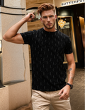Light luxury sparkling rhinestone ice silk T-shirt
