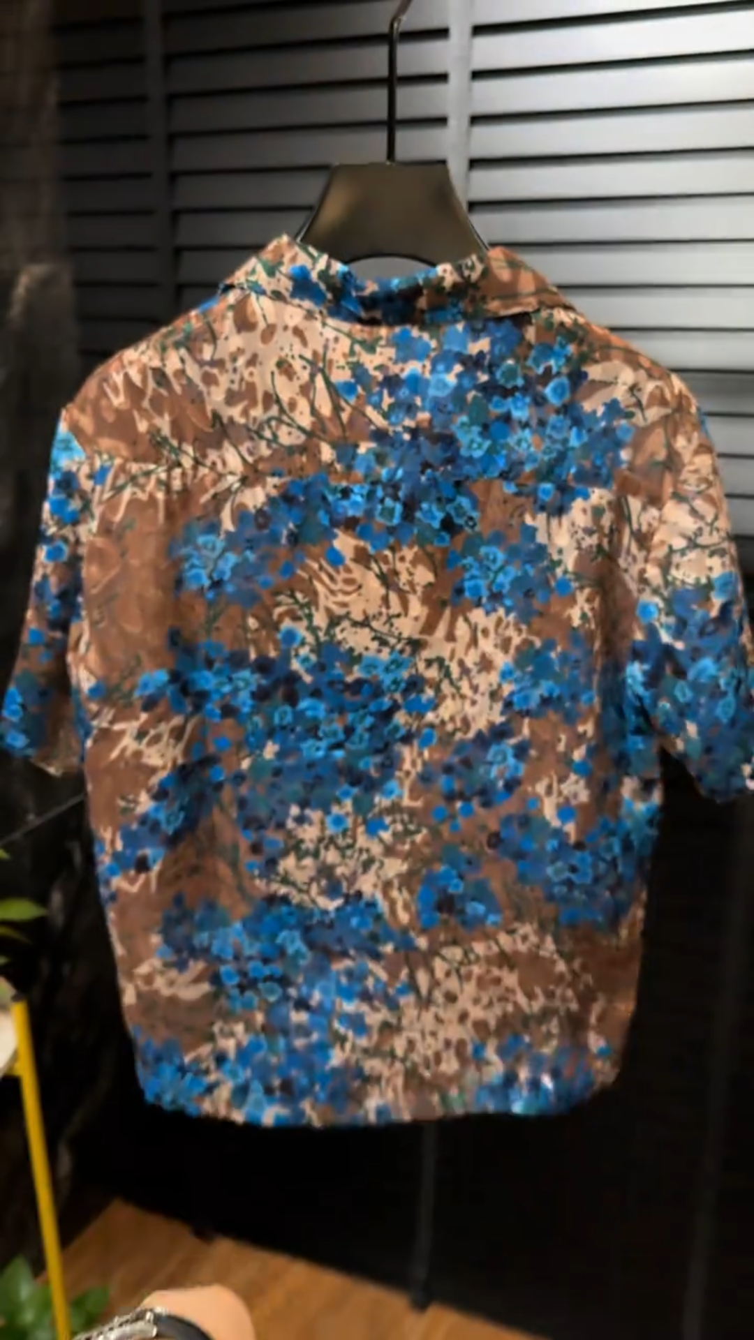 Affordable Luxury Watercolor Print Shirt