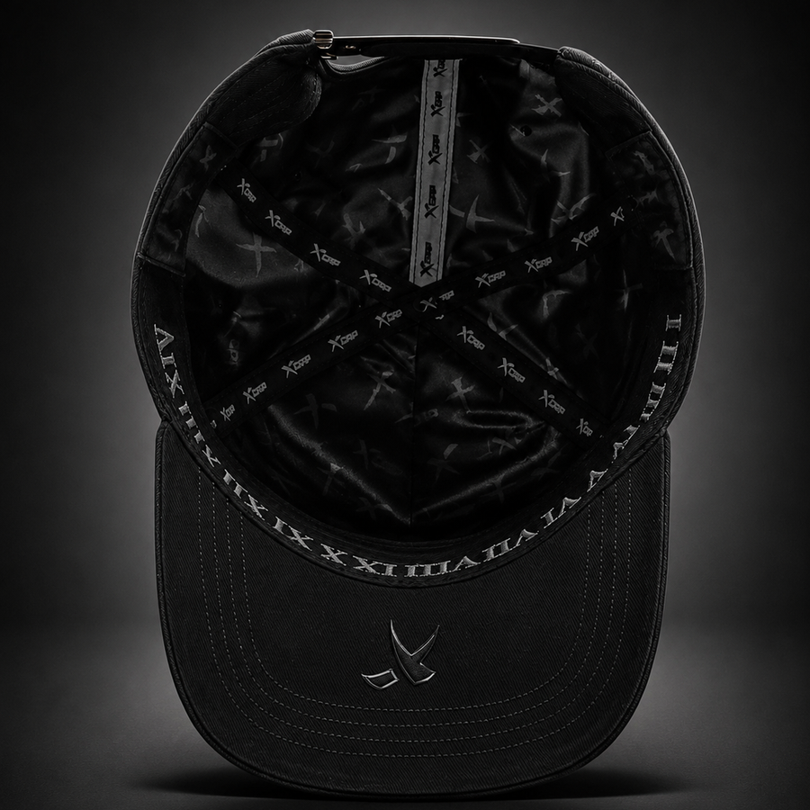 Hat Viacrucis Black Crystals