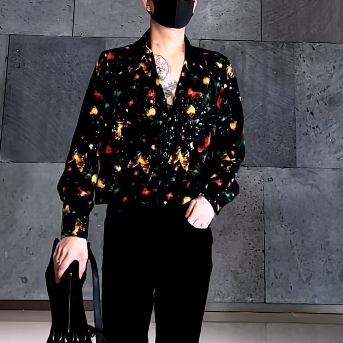 Rainbow Rhinestone Shirt