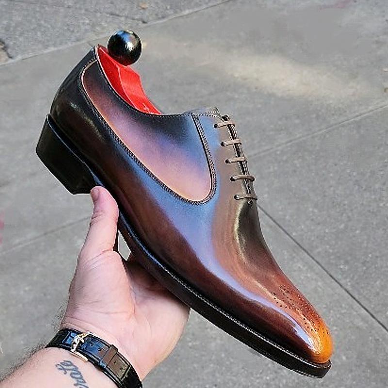 Swan Neck Men's Oxford Shoes