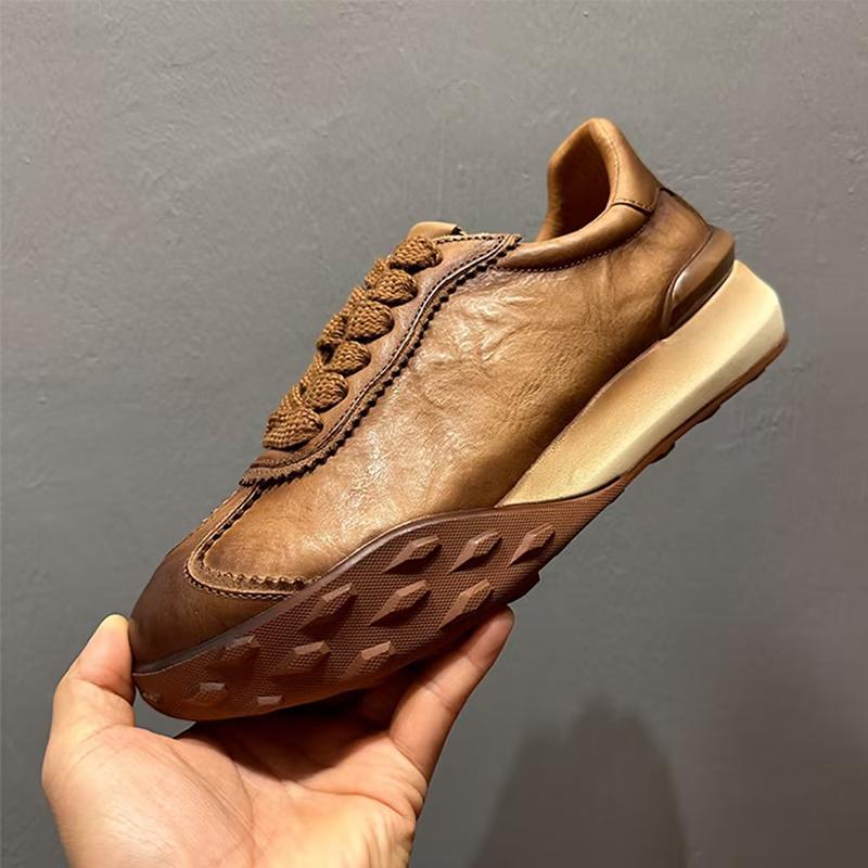 Men's Handmade Leather Training Shoes