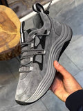 Enclosed Suede Men's Sneakers