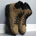 Men's Vintage Leather Sport Ankle Boots