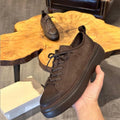 Men's Suede Round Toe Board Shoes