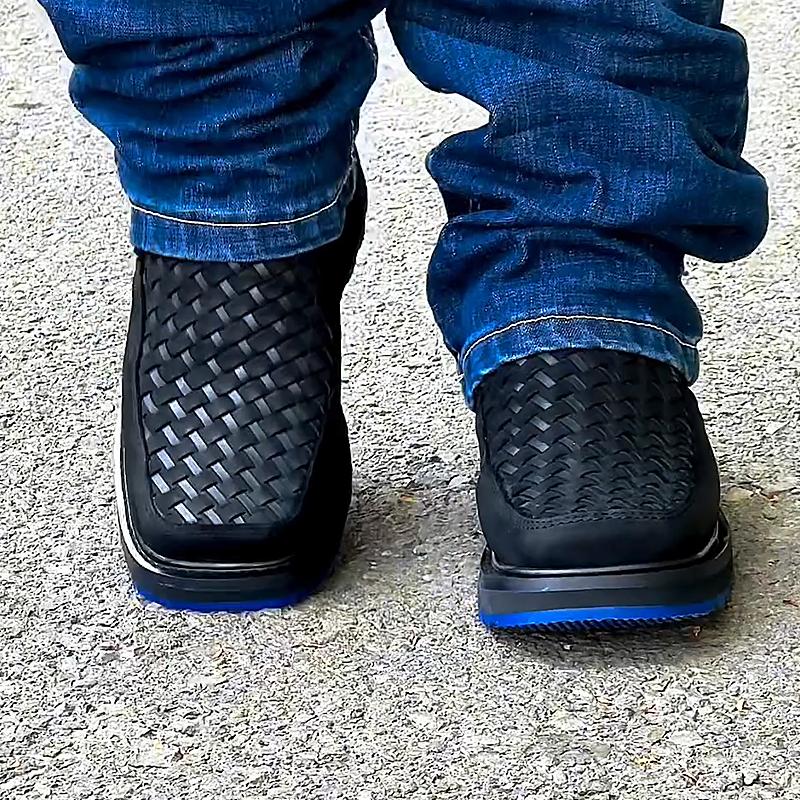 Men's Suede Woven Soft Sole Casual Shoes