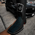 Midnight Blue Crocodile Men's Boots