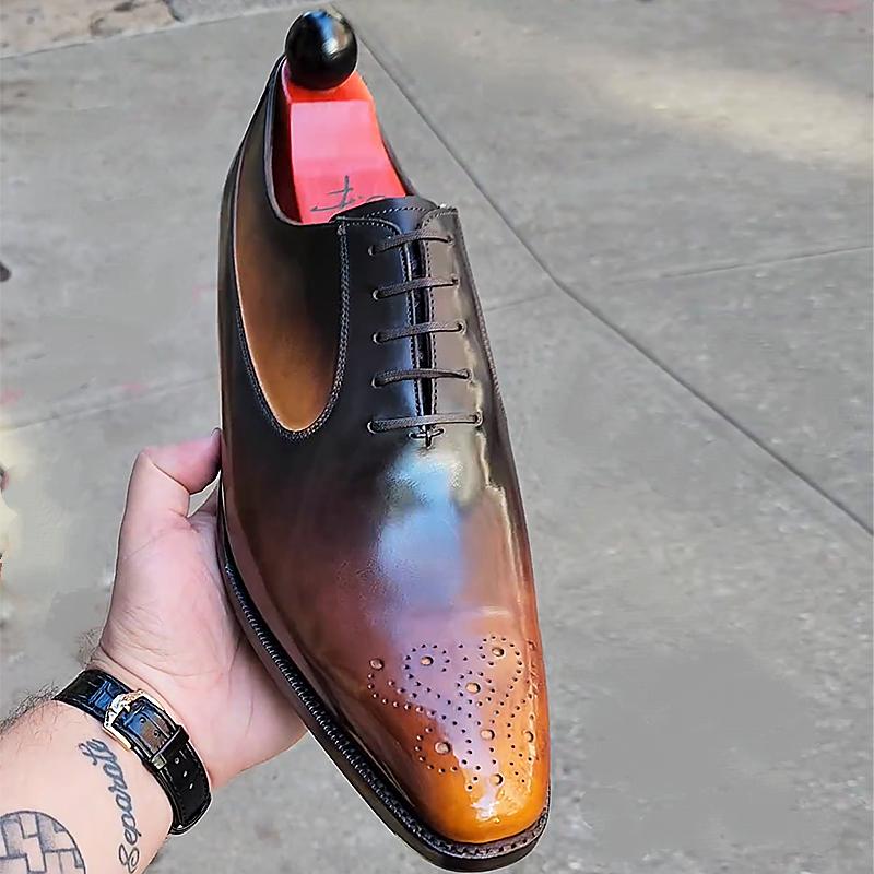 Swan Neck Men's Oxford Shoes