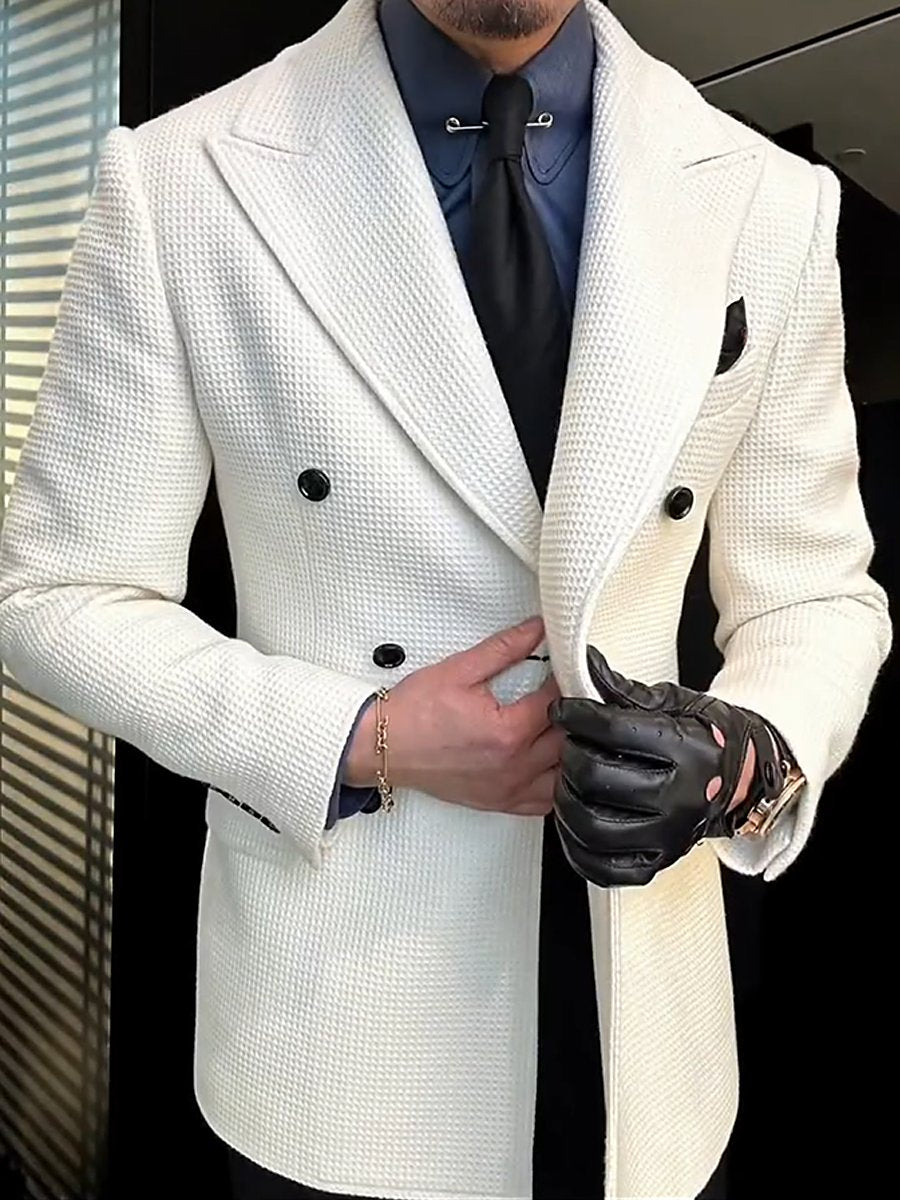 Men's Waffle Knit Blazer