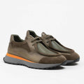Leather Patchwork Suede Retro Men's Sneakers