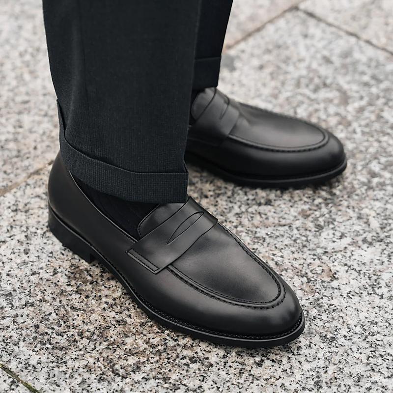Men's Smooth Calf Leather Loafers