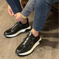 Men's Retro Leather Casual Sneakers